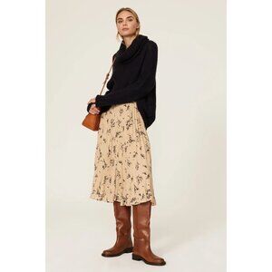 The Odells Chic Black Cowl Neck Sweater